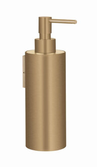 Crosswater 3ONE6 Zeepdispenser - wandmontage - RVS - geborsteld messing Effect TS011SF Messing geborsteld gecoat (goud)