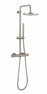 Crosswater Central Multifunction Shower Brushed Nickel RM531WV RVS geborsteld