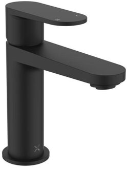 Crosswater Drift Wastafelkraan - mengkraan - klikwaste - mat zwart DR110DNM Zwart mat gecoat