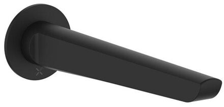 Crosswater Foile baduitloop - zwart mat FO0370WM