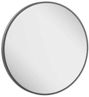 Crosswater Infinity Spiegel rond - 60cm - geborsteld slate (gunmetal) IF_NIMIRROR60T Slate geborsteld (antraciet)