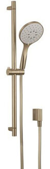 Crosswater MPRO Glijstangset - 70cm - handdouche rond 3 standen - geborsteld messing (goud) MPROKITF Messing geborsteld (goud)