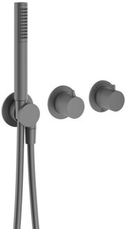 Crosswater MPRO Module Douchekraan - 2 functies - slate (gunmetal) PROMOD1701TRIMT Slate geborsteld (antraciet)