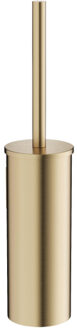 Crosswater MPRO Toiletborstelhouder - wandmodel - geborsteld messing (goud) PRO025F+ Messing Geborsteld (Goud)