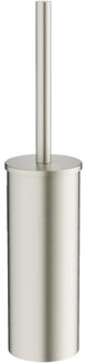 Crosswater MPRO Toiletborstelhouder - wandmodel - geborsteld RVS PRO025V+