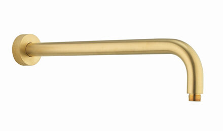Crosswater Union Douchearm - 40cm - wand - geborsteld messing UB400U Messing geborsteld gecoat (goud)