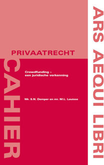Crowdfunding - Ars Aequi Cahiers - Privaatrecht