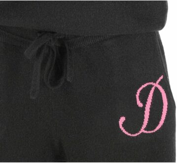 Crown Of Edinburgh Kasjmier Trainingsbroek Morningside Black D Zwart - XL