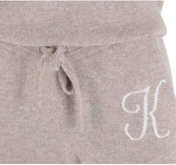 Crown Of Edinburgh Kasjmier Trainingsbroek Morningside Camel K - L