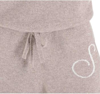 Crown Of Edinburgh Kasjmier Trainingsbroek Morningside Camel S