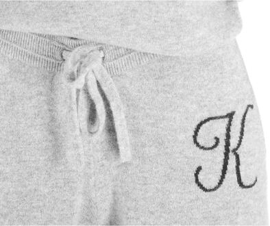 Crown Of Edinburgh Kasjmier Trainingsbroek Morningside Grey K Grijs