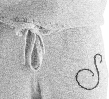 Crown Of Edinburgh Kasjmier Trainingsbroek Morningside Grijs S