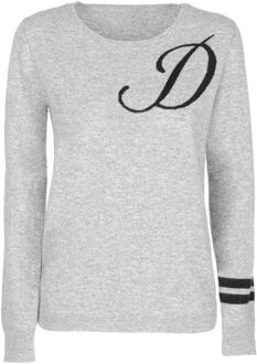 Crown Of Edinburgh Kasjmier Trui Met Ronde Hals Stockbridge Grijs D