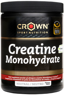 Crown Sport Nutrition, creatine Creapure monohydrate, Antidoping, sports supplement, training, Running, Cycling, 300 g