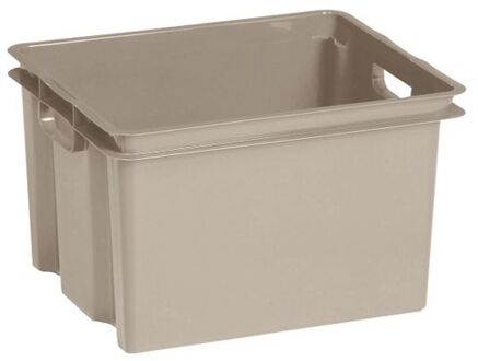 CROWNEST BOX 30L TAUPE 42.6X36.1X26CM