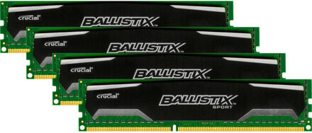 Crucial 16 GB DDR3-1600 Quad-Kit