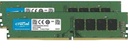 Crucial 16 GB DDR4-3200 Kit Werkgeheugen