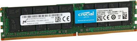 Crucial 64GB DDR4-2400 64GB DDR4 2400MHz geheugenmodule