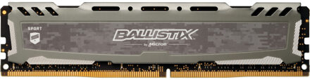 Crucial Ballistix Sport LT Gray geheugenmodule 8 GB DDR4 3000 MHz