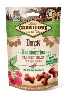 Crunchy Snack Duck Raspberries 50gr