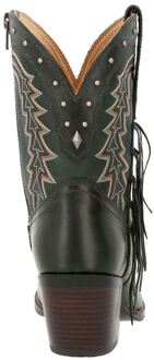 Crush Bootie Leather Vrouwen Laarzen Saddle Brown/Denim Blue Bruin - EU 38 / UK 5