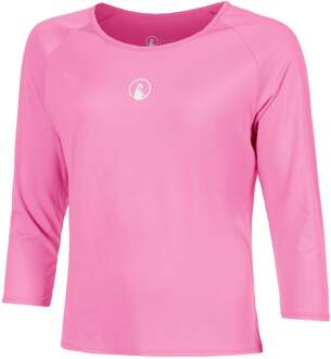 Crush Mixed Longsleeve Dames-pink, wit roze - XS,S,M,L,XL,XXL