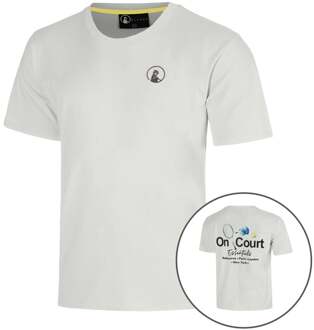 Crush On Court Essentials T-shirt Jongens-lichtgrijs, zwart - 128