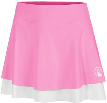 Crush Rally  Rok Meisjes-pink, wit - 116,128,140,152,164