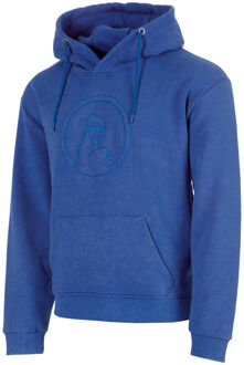 Crush Washed Out Loose Fit Sweater met capuchon Heren-blauw - XS,S,M,L,XL,XXL