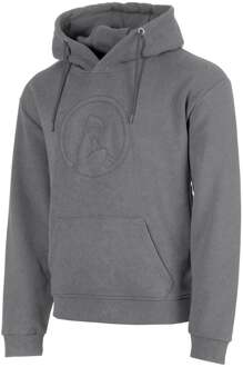 Crush Washed Out Loose Fit Sweater met capuchon Jongens-donkergrijs, donkergrijs - 128