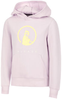 Crushaseline Logo Sweater met capuchon Meisjes-mauve, geel - 116