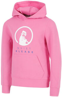 Crushaseline Logo Sweater met capuchon Meisjes-pink, wit - 116,128,140,152,164