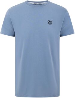 Cruyff Energized Shirt Heren blauw - zwart - XXL