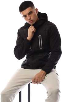 Cruyff Heren Cruyff Regio ZT Hoodie in Zwart