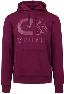 Cruyff Hernandez Hoodie Bordeaux - M