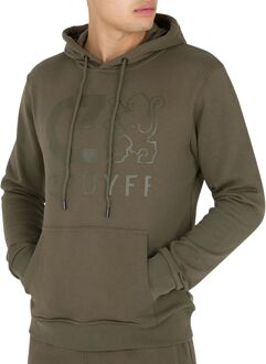 Cruyff Hernandez Hoodie Heren olijfgroen - M