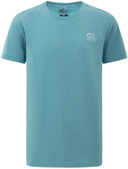 Cruyff Jongens t-shirt energized ice Blauw - 128