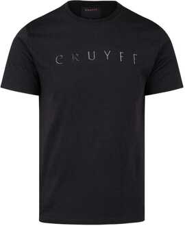 Cruyff T-shirt camillo tee Zwart - S