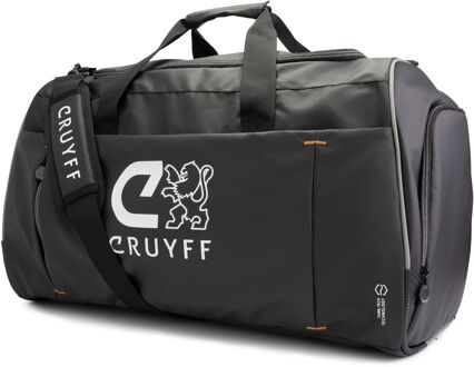 Cruyff Team Sporttas M zwart - wit - grijs - 1-SIZE