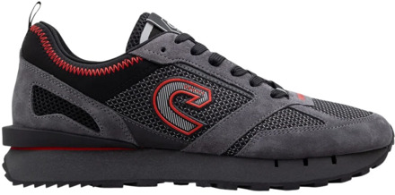 Cruyff Tijdloze Zwart/Rood Heren Sneakers Cruyff , Multicolor , Heren - 45 Eu,46 Eu,43 Eu,41 Eu,44 Eu,42 EU