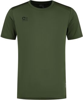 Cruyff Training Shirt Junior olijfgroen - 164