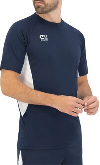 Cruyff Turn Tech Shirt Heren navy - wit - M