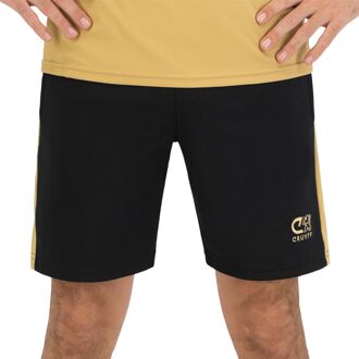 Cruyff Turn Tech Short Senior zwart - goud - M