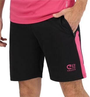 Cruyff Turn Tech Short Senior zwart - roze - L