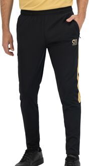 Cruyff Turn Tech Trainingsbroek Heren zwart - goud - XL