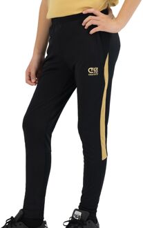Cruyff Turn Tech Trainingsbroek Junior zwart - goud - 164