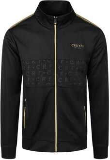 Cruyff Vest gregory track top zwart Goud - S
