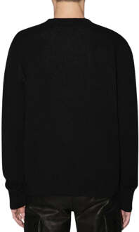 Crystal Ball Design zwarte gebreide trui