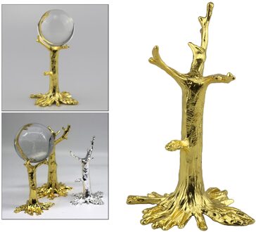 Crystal Ball Stand Ondersteuning Base Crystal Ball Stand Houder Woondecoratie Ornament gouden klein