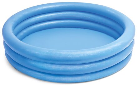 Crystal Blue zwembad - 147 x 33 cm Blauw